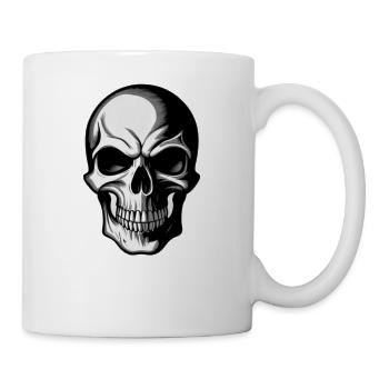 Rock Music Skull - Mug - white - Right