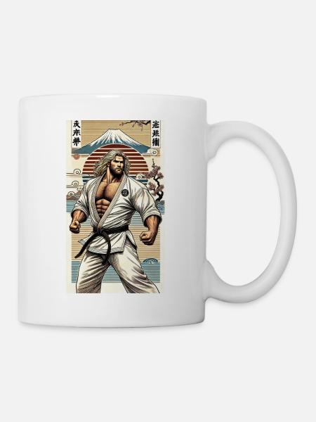 Karate MEISTER - Tasse - Weiß