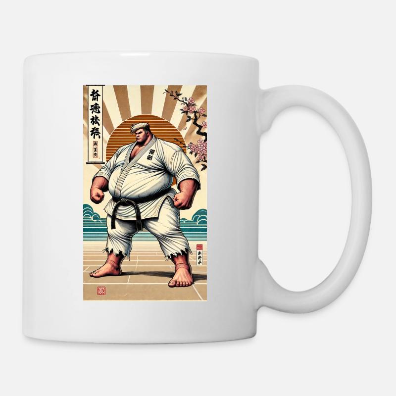 Karate MEISTER - Tasse - Weiß