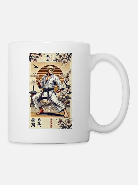 Karate MEISTER - Tasse - Weiß