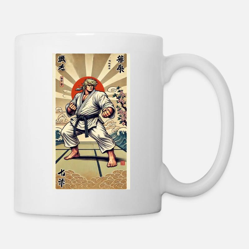 Karate MEISTER - Tasse - Weiß