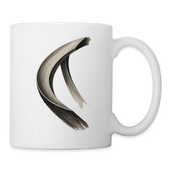 Mouvement fluide, Design esthétique, Dessin - Mug blanc - blanc - Droite