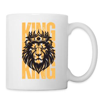 King Lion - Mug - white - Right