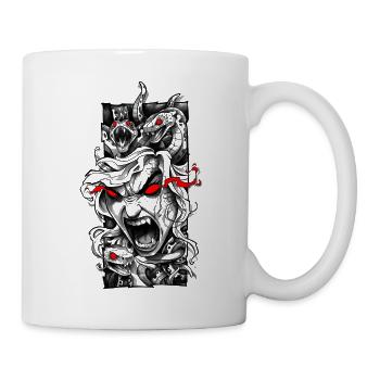 Medusa - Tasse - Weiß - Rechts