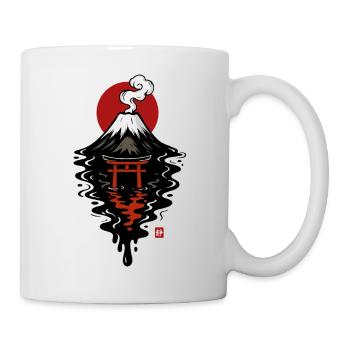 Fuji Mountain Japan - Mug - white - Right