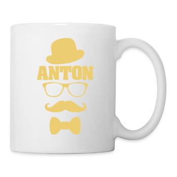 First name Anton - Mug - white - Right