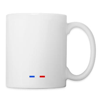 La vie est meilleure à BOUCHES-DU-RHÔNE Numéro 13 - Mug blanc - blanc - Droite