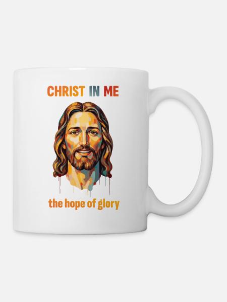 Le Christ en moi, l’espérance de la gloire - Mug blanc - blanc