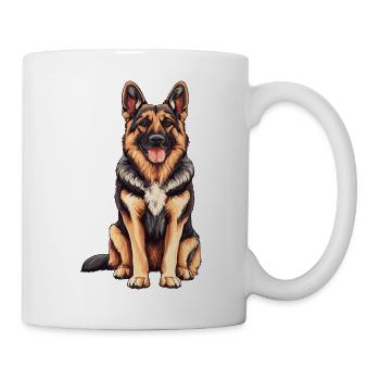 German Shepherd - Mug - white - Right