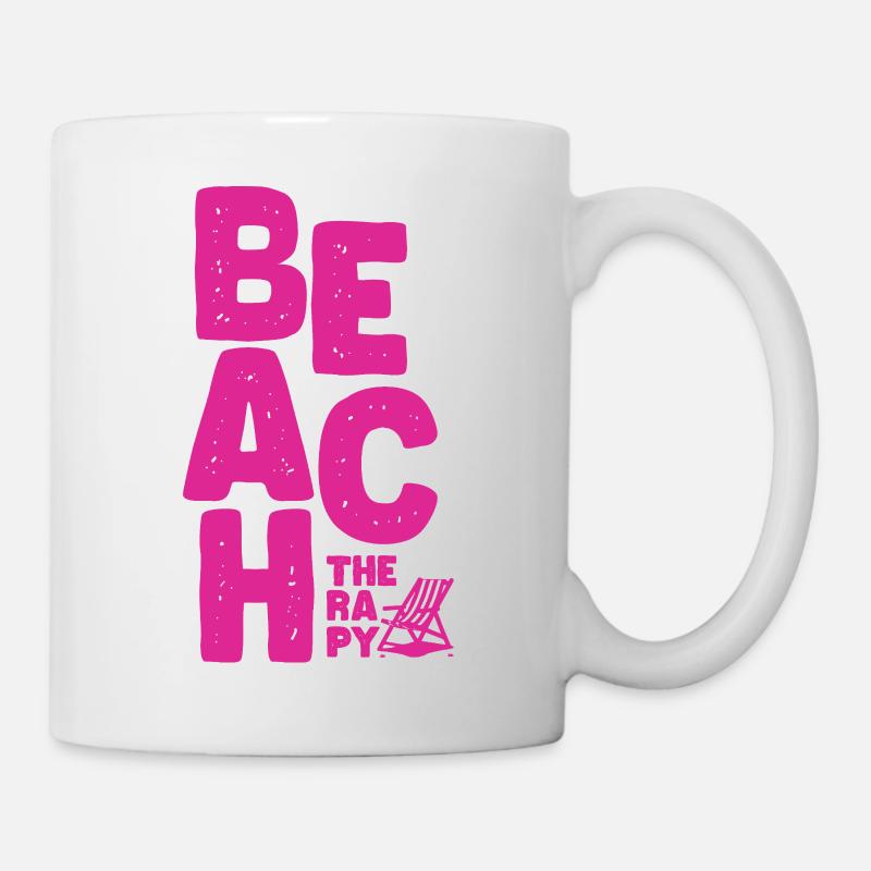 Beach Therapy - Mug - white