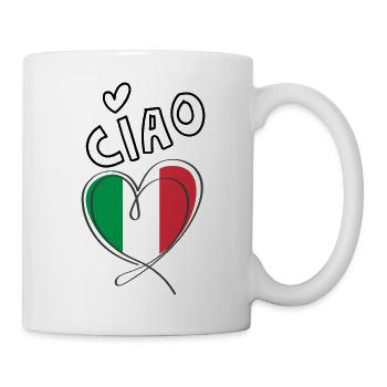 Ciao Italia - Mug - white - Right