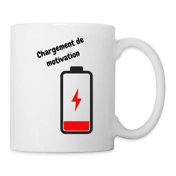 Motivations-Ladung - Tasse - Weiß - Rechts
