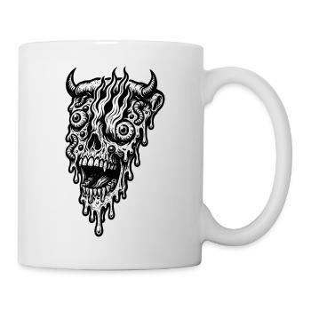 Pizza is my religion - Mug - white - Right