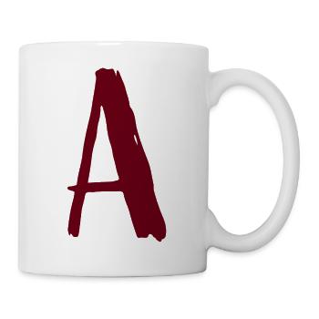 A-design artistique écrit - Mug blanc - blanc - Droite