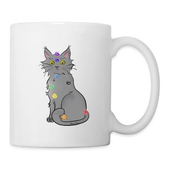 Chat-kra - Mug - white - Right