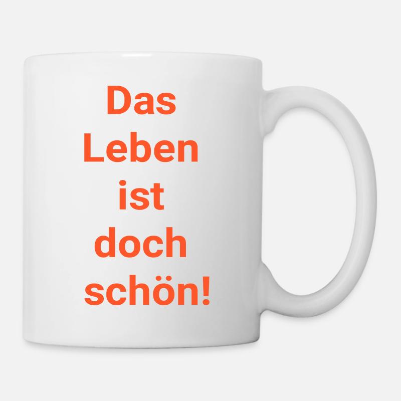 La vie est belle ! - Mug blanc - blanc