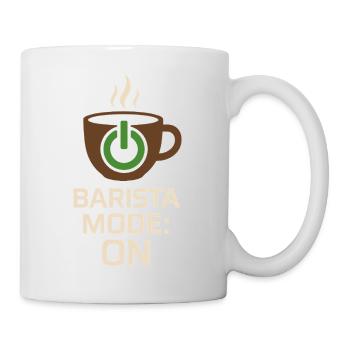 Barista Espresso Crew Café Slinger Latte - Mug blanc - blanc - Droite