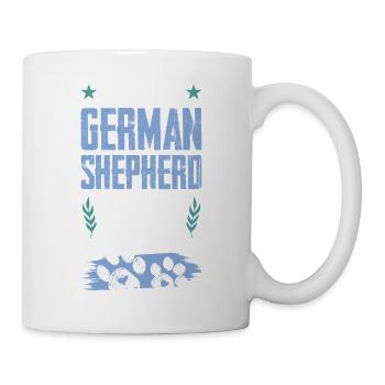 german shepherd dogs dad - Mug - white - Right