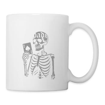 Ace of Spades Skeleton Illustration - Mug - white - Right
