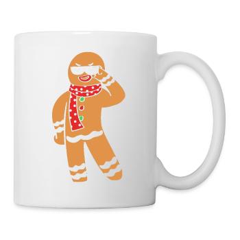 Gingerbread Christmas Gingerbread Man - Mug - white - Right