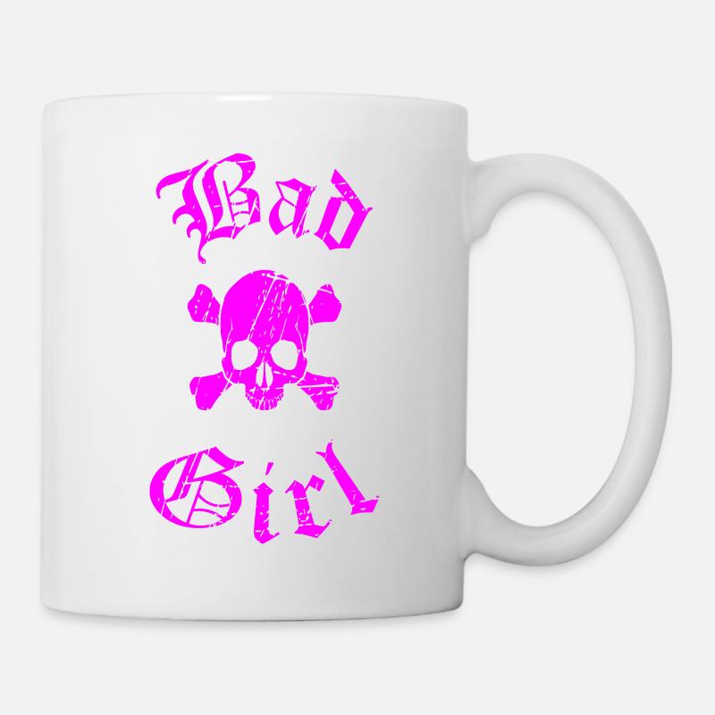 Skull Custom Design - Mug - white