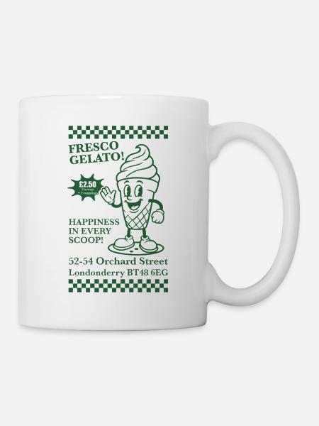 FRESCO-GELATO mascot - Mug - white