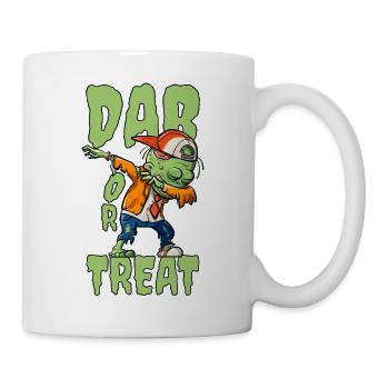 Dabbender Zombie Dabbing Dab Dance Hip-Hop Tanz - Mug blanc - blanc - Droite