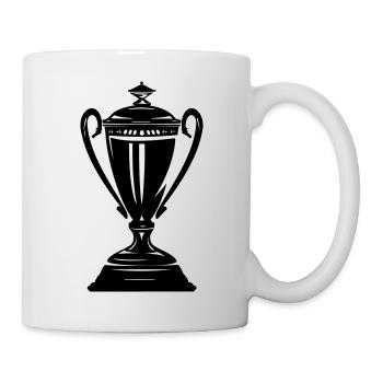 Coupe du Trophée de la Victoire - Mug blanc - blanc - Droite