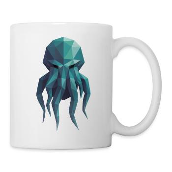 C'thulhu - Cool Lovecraft Logo - Mug - white - Right