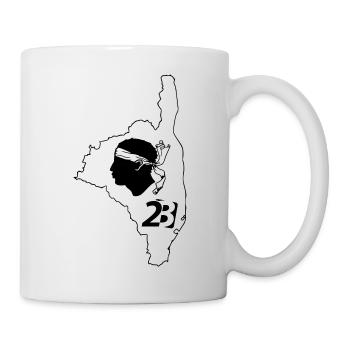 Corse du nord - Mug blanc - blanc - Droite
