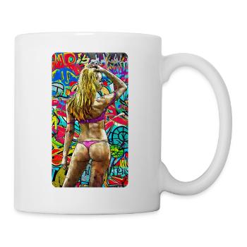 T-shirt Urban Venus - Tasse - Weiß - Rechts