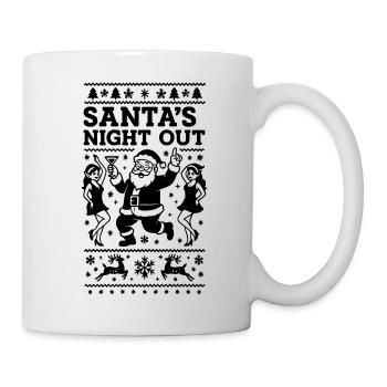 Fête du Père Noël - Mug blanc - blanc - Droite