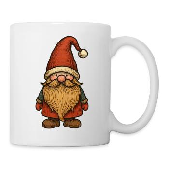 Lutin de Noël - Joyeux Noël  - Mug blanc - blanc - Droite