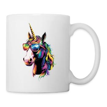 Licorne Poney Cavalier Chevaux Équitation Licornes - Mug blanc - blanc - Droite