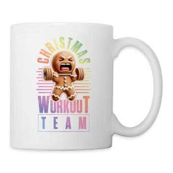 Christmas Workout Team Weihnachten - Tasse - Weiß - Rechts