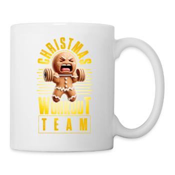 Christmas Workout Team Weihnachten - Tasse - Weiß - Rechts