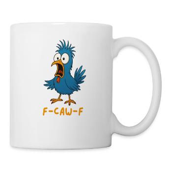 F-Caw-F Chicken Blue - Mug - white - Right
