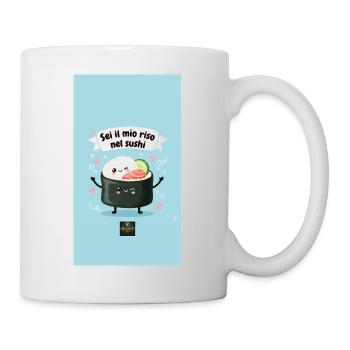 Tasty Threads Sushi - Tasse - Weiß - Rechts