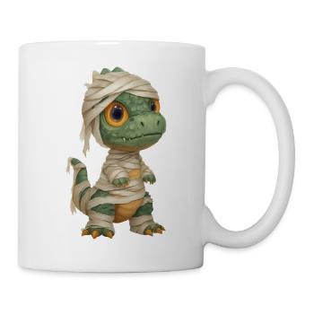 Dino Mummy Costume Halloween - Mug - white - Right