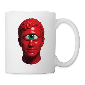 CYCLOP MAN - nice people - Mug - white - Right