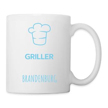 Les meilleurs barbecues viennent de Brandebourg / Grill - Mug blanc - blanc - Droite
