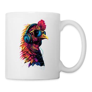 Dinde Poules Oiseaux Dinde - Mug blanc - blanc - Droite