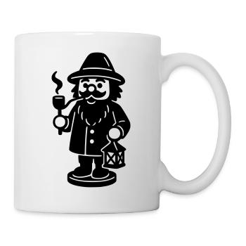 Brûle-encens - Mug blanc - blanc - Droite