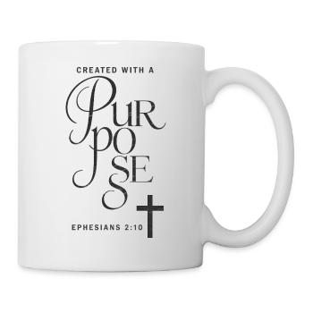 Purposeful Faith Cross - Mug - white - Right