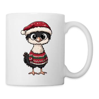 Strauß Weihnachten Xmas - Tasse - Weiß - Rechts