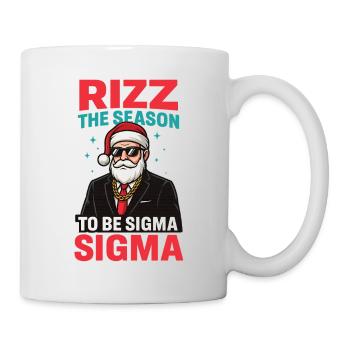 Rizz Christmas Sigma Santa Santa Claus Gen Z - Mug - white - Right