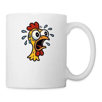 J’essaie de faire entendre ce dicton - Mug blanc - blanc - Droite