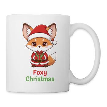 Foxy Christmas Gift Fox - Tasse - Weiß - Rechts