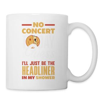 Pas de concert aujourd’hui, musique triste - Mug blanc - blanc - Droite