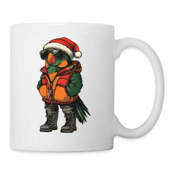 Parrot Christmas Winter - Mug - white - Right